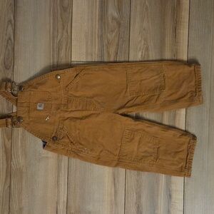 Carhartt Kids Insulated Tan Overalls
